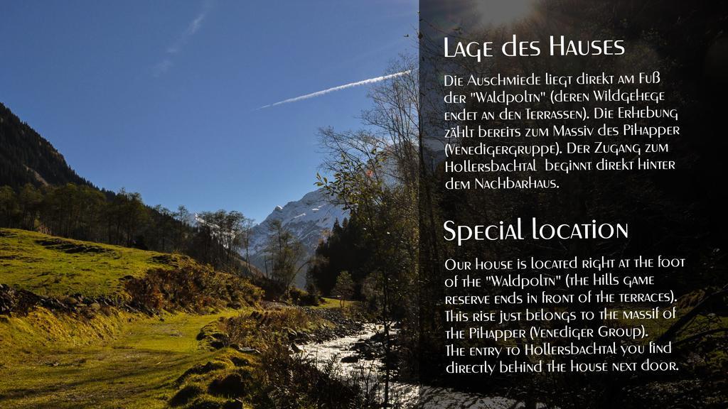 Ferienhaus Auschmiede Hollersbach im Pinzgau Eksteriør billede